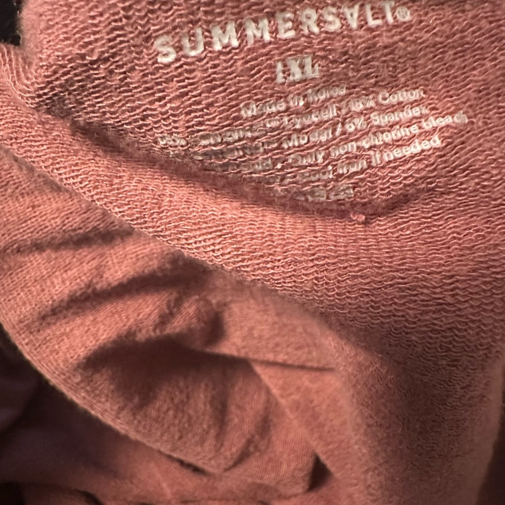 Summersalt Long Sleeve Tee - Mauve - Picture 3 of 5